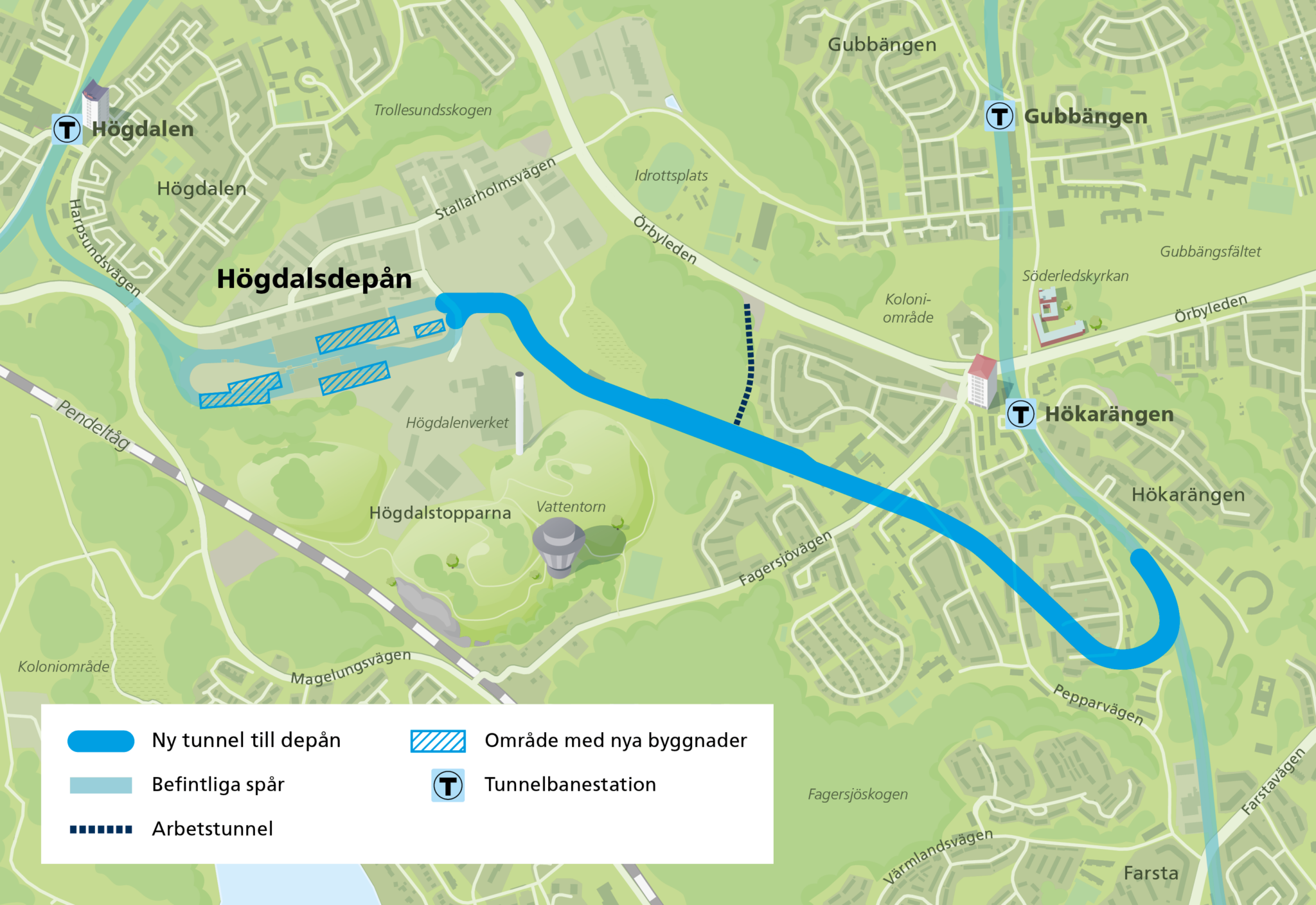 Utbyggd Depå I Högdalen