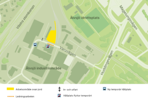 Karta över området.
